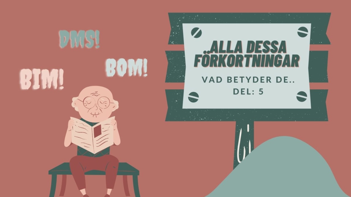 Alla dessa förkortningar