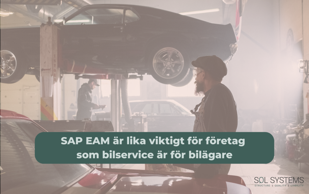 SAP EAM - bilmetafor SQL Systems