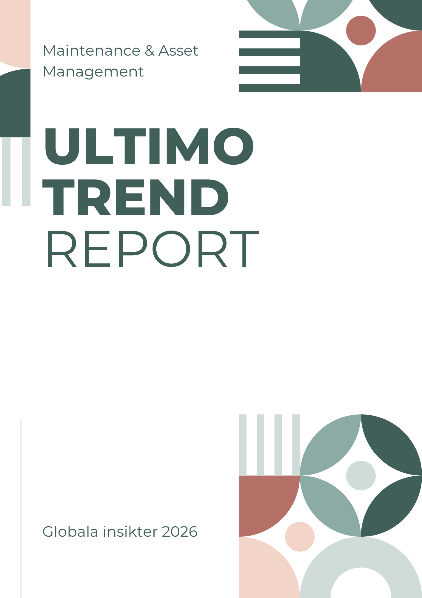 Yellow and Green Simple Annual Report A4 Document
